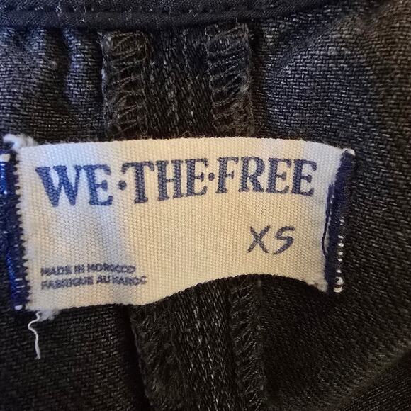 Free People We The Free High Roller Denim Overalls Jumpsuit - Picture 7 of 15